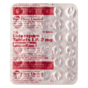 Ativan PFizer 2Mg